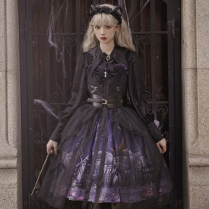 Witch Town Gothic Lolita Dress JSK by YingLuoFu (SF160)